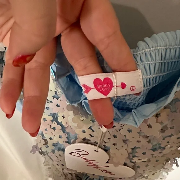 Buddy Love Pastel Floral Dress - Picture 2 of 3